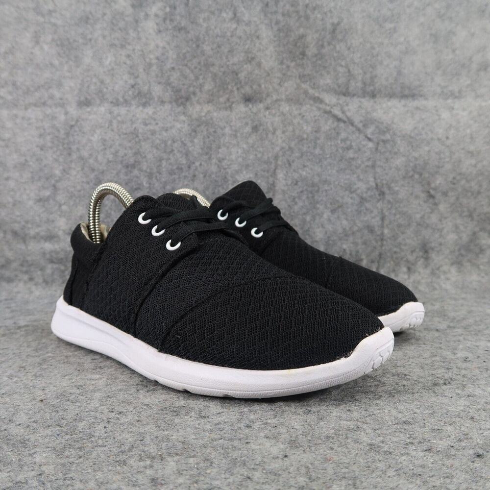 Faded Glory Shoes Womens 6 Sneakers Athletic Lifestyle Memory Foam Active Black